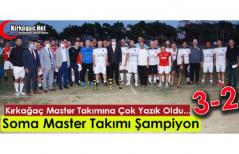 SOMA MASTER TAKIMI ŞAMPİYON 3-2
