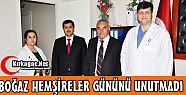BOĞAZ HEMŞİRELER GÜNÜNÜ UNUTMADI