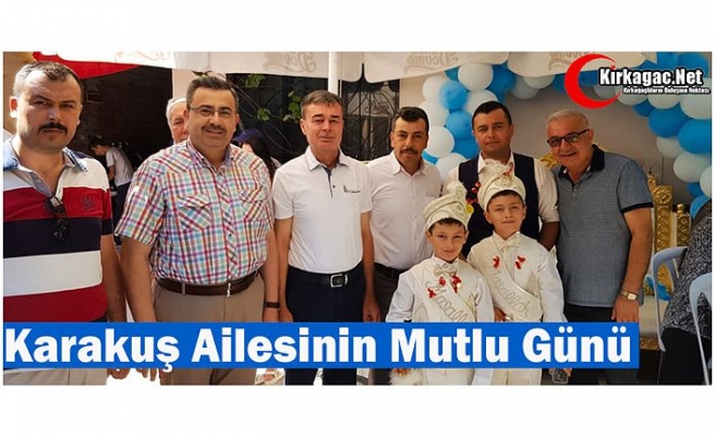 KARAKUŞ AİLESİNİN MUTLU GÜNÜ