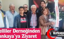 ENGELLİLER DERNEĞİNDEN YALÇINKAYA’YA ZİYARET