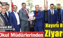 OKUL MÜDÜRLERİNDEN GEDÜZ'E ZİYARET