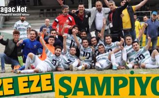 BAKIRSPOR EZE EZE ŞAMPİYON 5-1