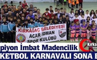 BASKETBOL KARNAVALINDA ŞAMPİYON İMBAT