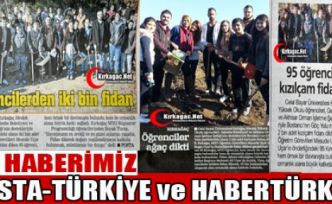 ÜÇ HABERİMİZ POSTA-TÜRKİYE ve HABERTÜRK GAZETESİNDE