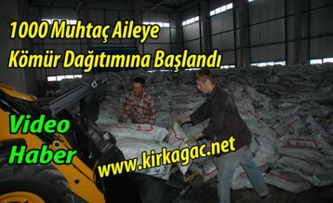 1000 Muhtaç Aileye Kömür Dağıtımı Başladı