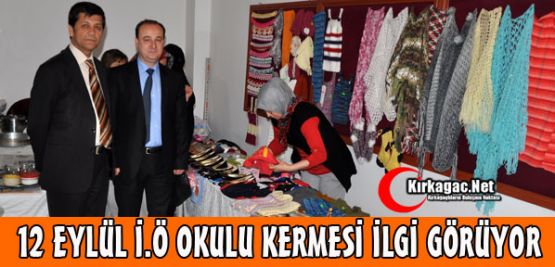 12 EYLÜL İ.Ö OKULU KERMESİNE BÜYÜK İLGİ