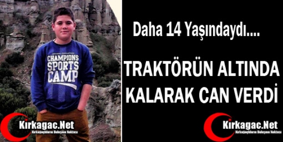 14 YAŞINDA Kİ ABDULLAH'IN FECİ ÖLÜMÜ