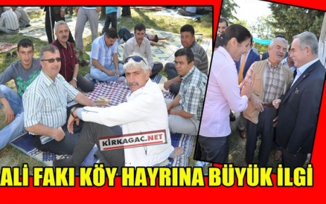 16.ALİFAKI KÖY HAYRINA BÜYÜK İLGİ