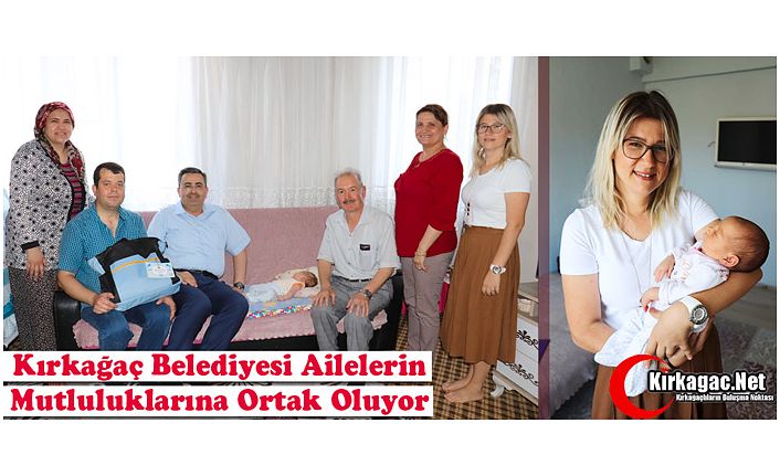 KIRKAĞAÇ BELEDİYESİ AİLELERİN MUTLULUKLARINA ORTAK OLUYOR