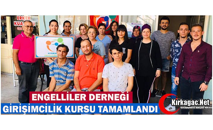 1. UYGULAMALI GİRİŞİMCİLİK KURSU TAMAMLANDI