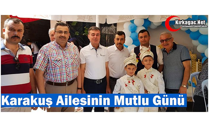 KARAKUŞ AİLESİNİN MUTLU GÜNÜ