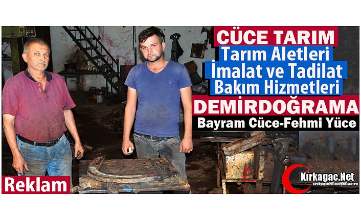 CÜCE TARIM ALETLERİ ve CÜCE DEMİRDOĞRAMA