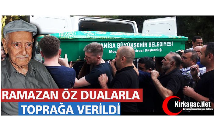 RAMAZAN ÖZ DUALARLA TOPRAĞA VERİLDİ