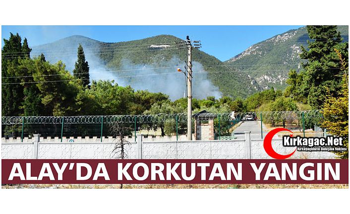 ALAY'DA KORKUTAN YANGIN