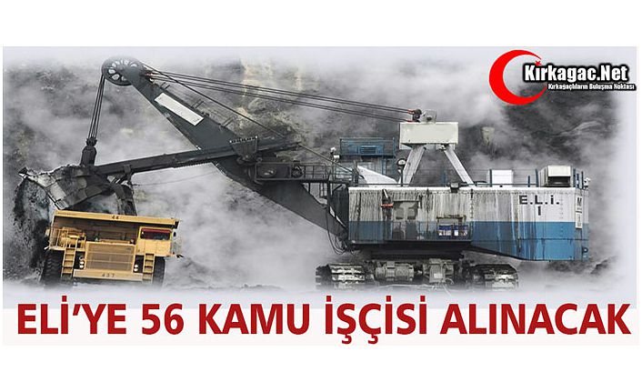 ELİ'YE 56 KAMU İŞÇİSİ ALINACAK