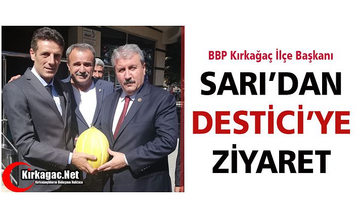 SARI’DAN DESTİCİ’YE ZİYARET