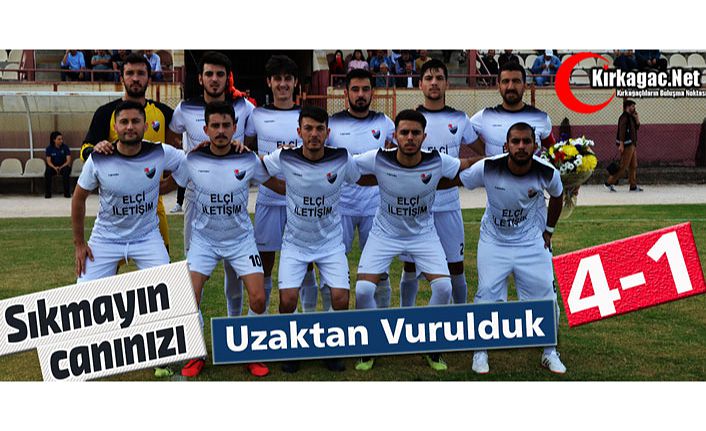 ACARİDMAN UZAKTAN VURULDU 4-1