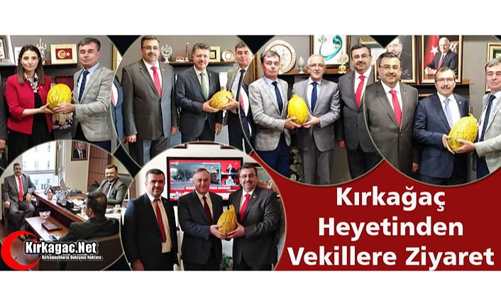 KIRKAĞAÇ HEYETİNDEN VEKİLLERE ZİYARET