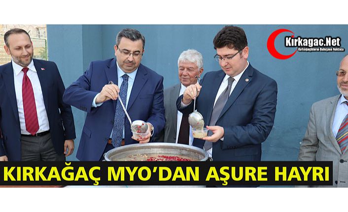 KIRKAĞAÇ MYO’DAN AŞURE HAYRI