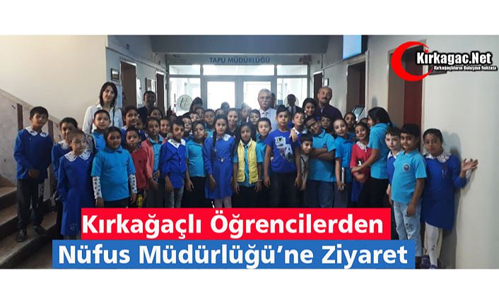 ÖĞRENCİLERDEN NÜFUS MÜDÜRLÜĞÜ’NE ZİYARET