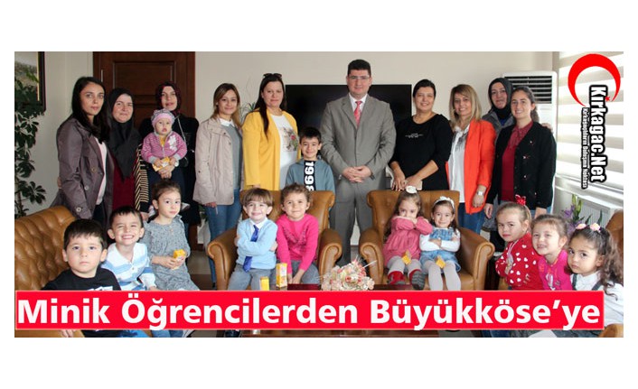 MİNİK ÖĞRENCİLERDEN BÜYÜKKÖSE’YE ZİYARET