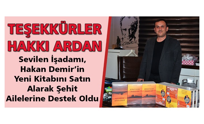 TEŞEKKÜRLER HAKKI ARDAN