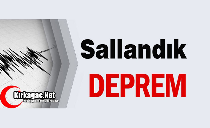 DEPREM SALLANIYORUZ..