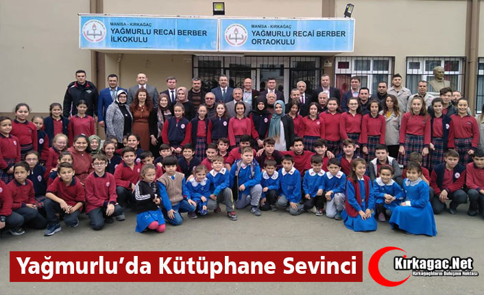 YAĞMURLU’DA KÜTÜPHANE SEVİNCİ