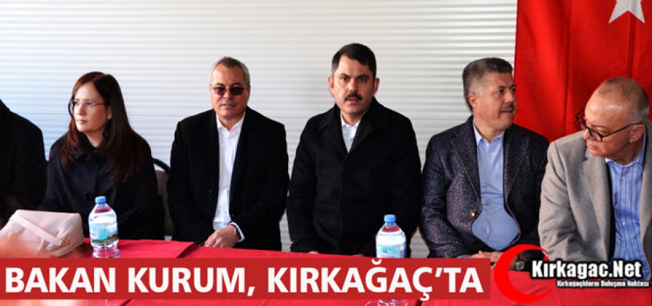 BAKAN MURAT KURUM, KARAKURT MAHALLESİNİ ZİYARET ETTİ