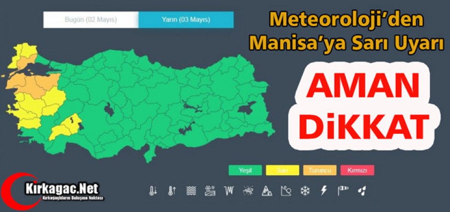 AMAN DİKKAT.. METEOROLOJİ UYARDI