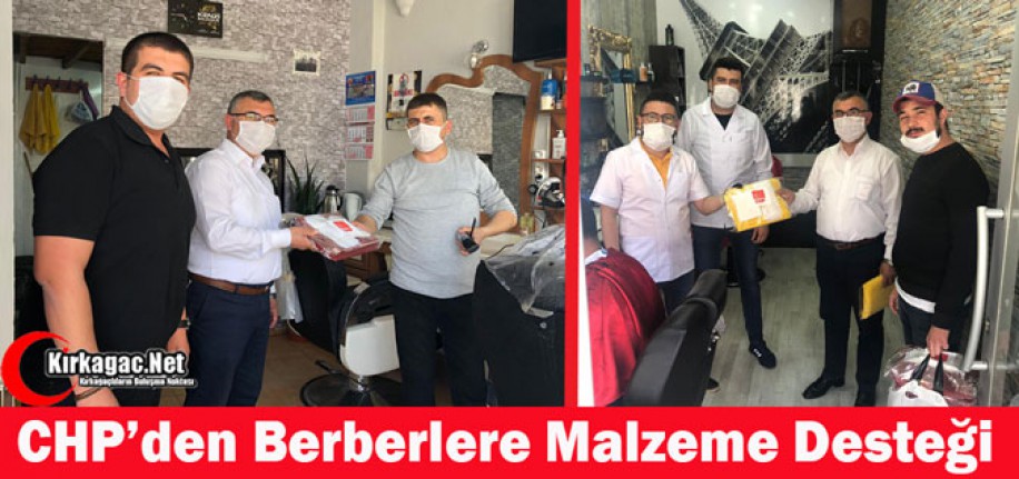 CHP'DEN BERBERLERE MALZEME DESTEĞİ