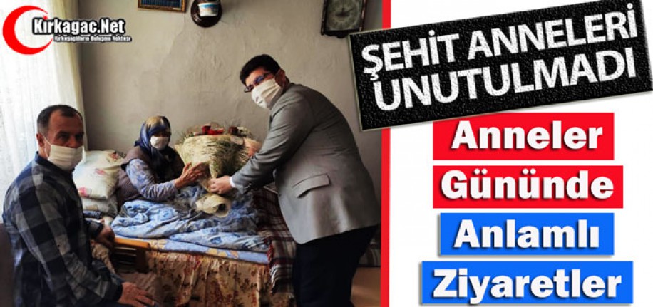 KIRKAĞAÇ'TA "ŞEHİT ANNELERİ" UNUTULMADI