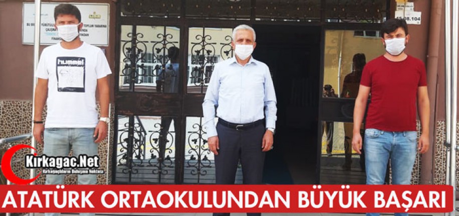 ATATÜRK ORTAOKULU'NDAN BÜYÜK BAŞARI