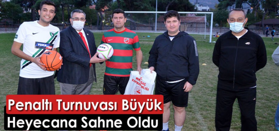 PENALTI TURNUVASI BÜYÜK HEYECANA SAHNE OLDU