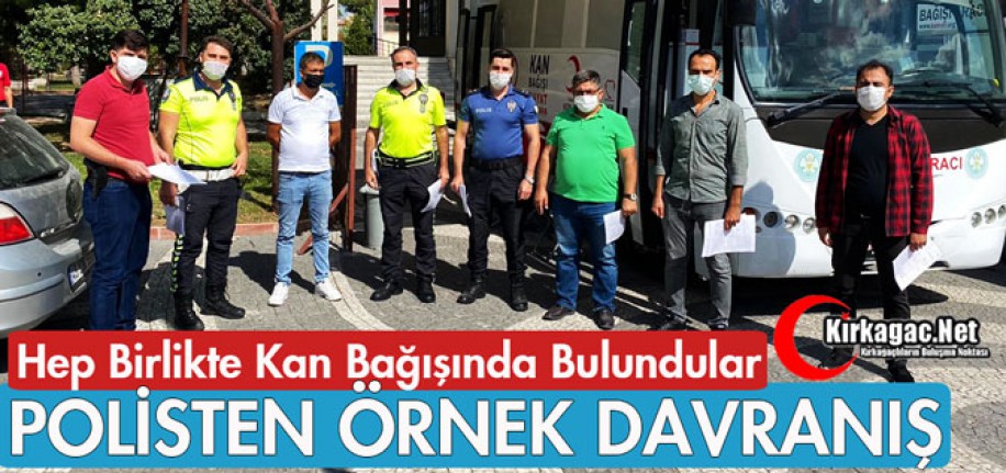 POLİSTEN ÖRNEK DAVRANIŞ