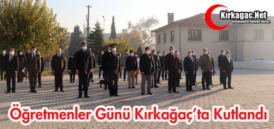 24 KASIM ÖĞRETMENLER GÜNÜ KIRKAĞAÇ'TA KUTLANDI