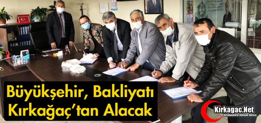 BÜYÜKŞEHİR BAKLİYATI KIRKAĞAÇ'TAN ALACAK