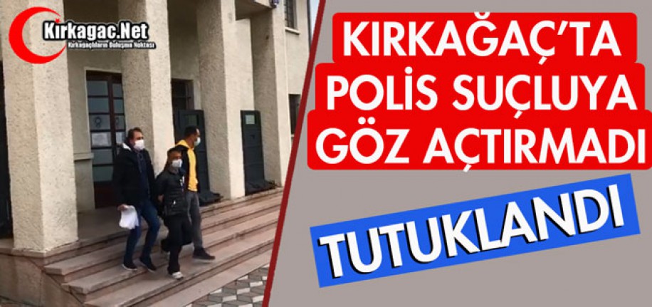 POLİS "SUÇLUYA" GÖZ AÇTIRMADI