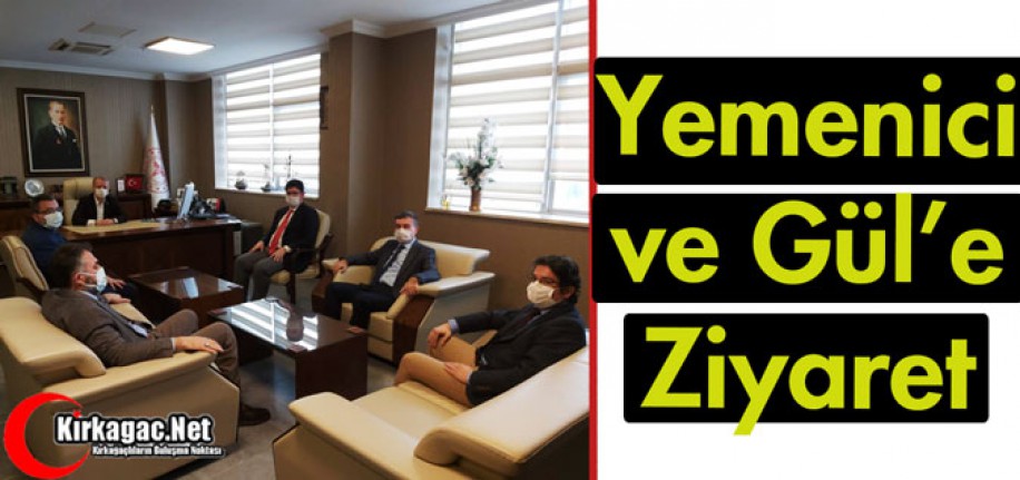 KIRKAĞAÇ HEYETİNDEN YEMENİCİ ve GÜL'E ZİYARET