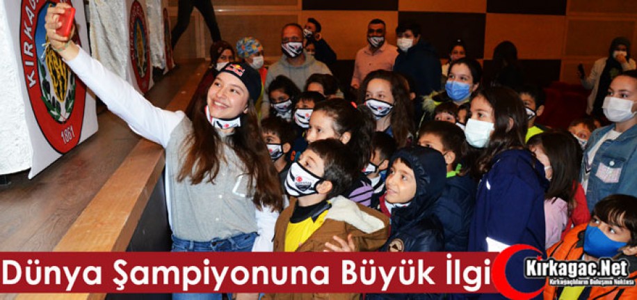 DÜNYA ŞAMPİYONUNA KIRKAĞAÇ'TA BÜYÜK İLGİ