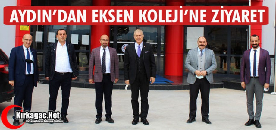 DOÇ. DR. MUSTAFA AYDIN’DAN AKHİSAR EKSEN KOLEJİ’NE ZİYARET