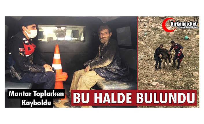 MANTAR TOPLARKEN KAYBOLDU BU HALDE BULUNDU