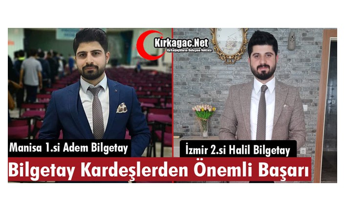 BİLGETAY KARDEŞLERDEN ÖNEMLİ BAŞARI 