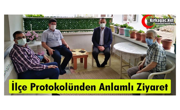 İLÇE PROTOKOLÜNDEN ANLAMLI ZİYARET