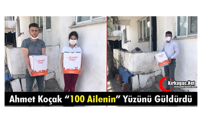 KOÇAK "100 AİLENİN" YÜZÜNÜ GÜLDÜRDÜ