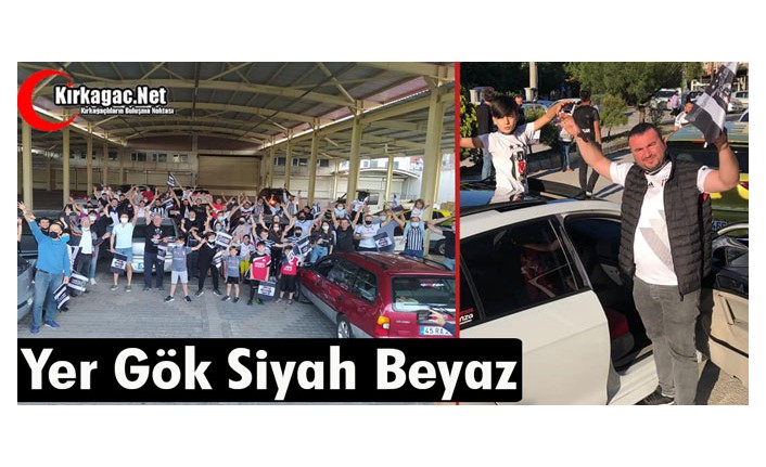 KIRKAĞAÇ'TA YER GÖK "SİYAH BEYAZ"