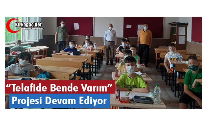 KIRKAĞAÇ’TA “TELAFİDE BENDE VARIM” PROJESİ DEVAM EDİYOR