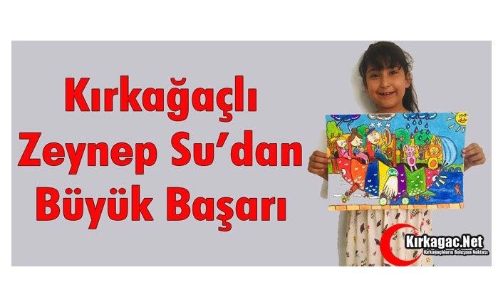 ZEYNEP SU’DAN BÜYÜK BAŞARI