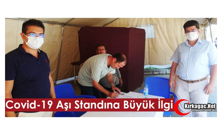 COVİD-19 STANDINA BÜYÜK İLGİ