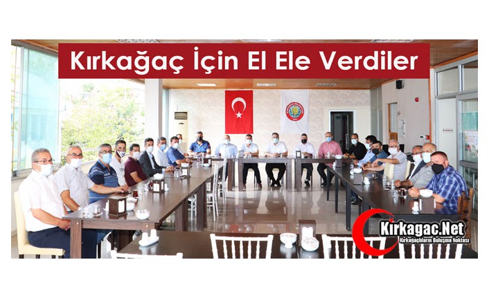 KIRKAĞAÇ İÇİN EL ELE VERDİLER